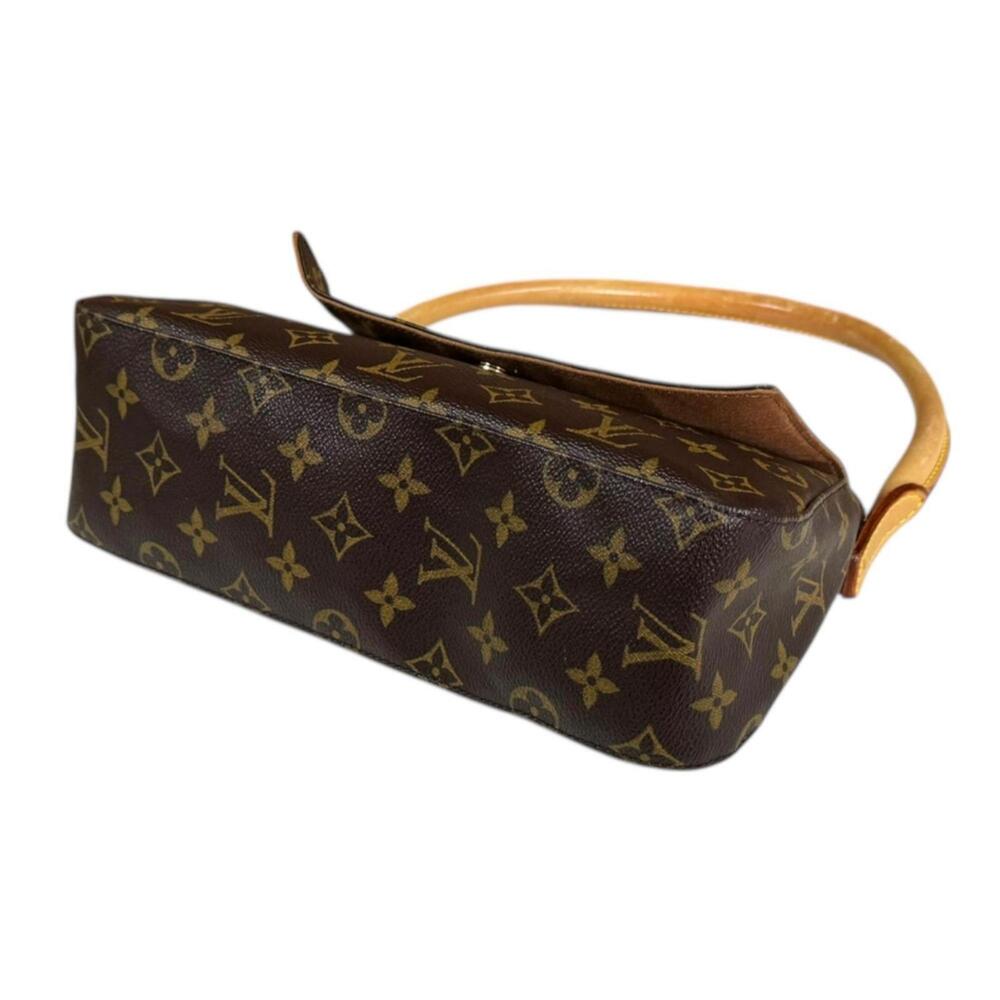 LOUIS VUITTON Authentic Brown Monogram Canvas Mini Looping Bag - Picture 5 of 11